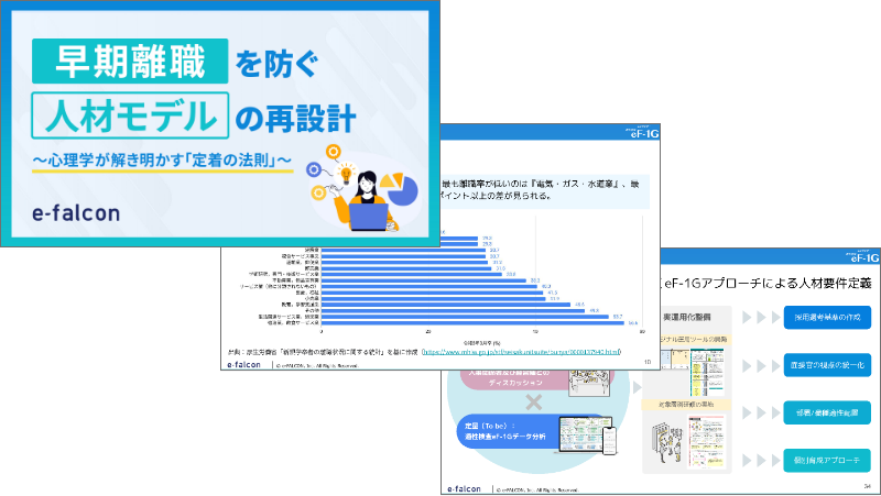早期離職を防ぐ人材モデルの再設計 ～心理学が解き明かす「定着の法則」～